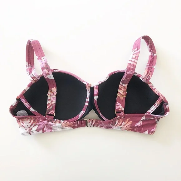 Tropical Floral Bikini Top - Picture 3 of 3